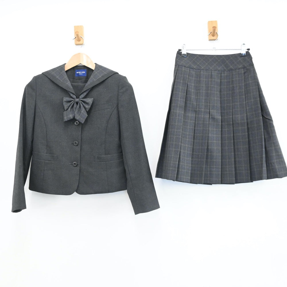 中古制服】鳥取県 米子北高等学校 女子制服 6点（セーラー服