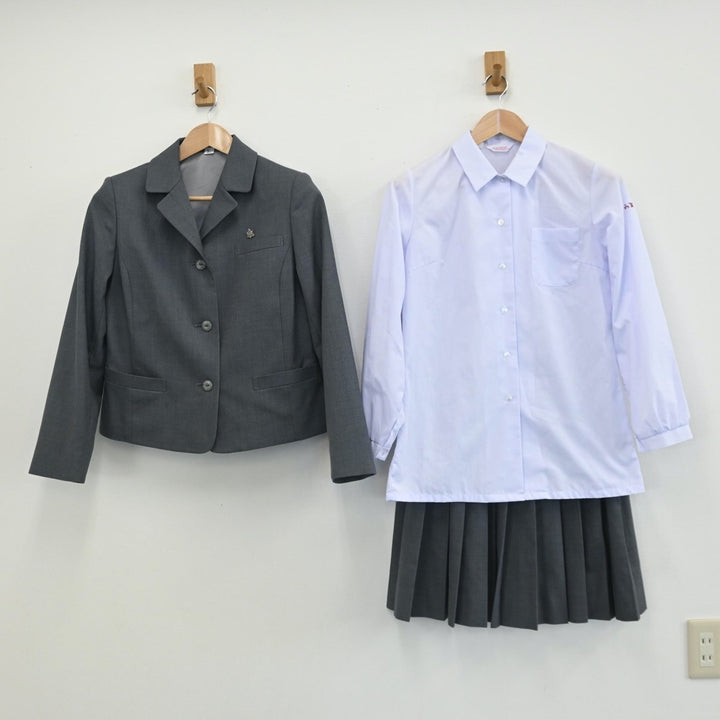 【中古制服】長崎県 山里中学校 女子制服 3点（ブレザー・シャツ・スカート）sf008018【リサイクル学生服】 | 中古制服通販パレイド