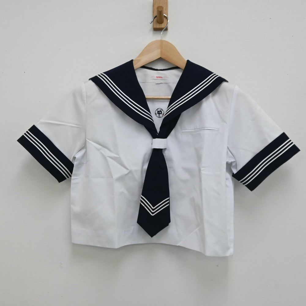 【中古】東京都 台東区立御徒町台東中学校 女子制服 3点（セーラー服）sf008045