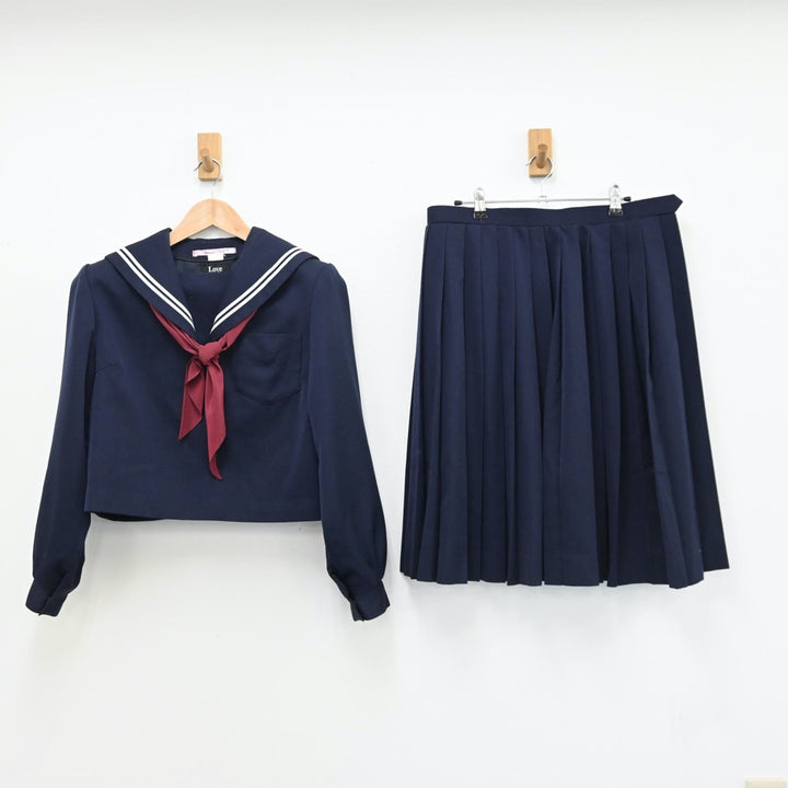 【中古制服】愛知県 豊田市立豊南中学校 女子制服 3点（セーラー服・スカート）sf008053【リサイクル学生服】 | 中古制服通販パレイド