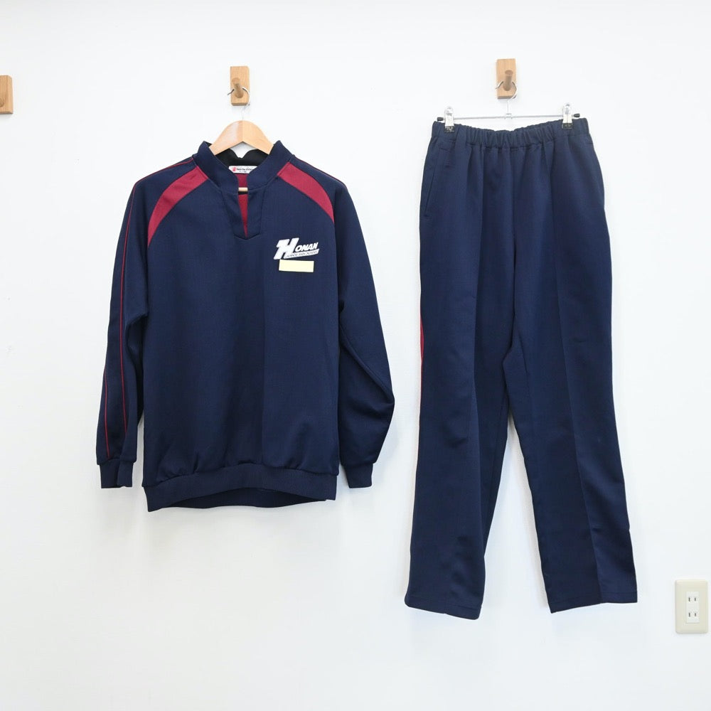 【中古】愛知県 豊田市立豊南中学校 女子制服 2点（ジャージ 上・ジャージ 下）sf008065