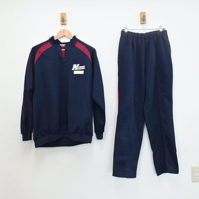 【中古】愛知県 豊田市立豊南中学校 女子制服 2点（ジャージ 上・ジャージ 下）sf008066