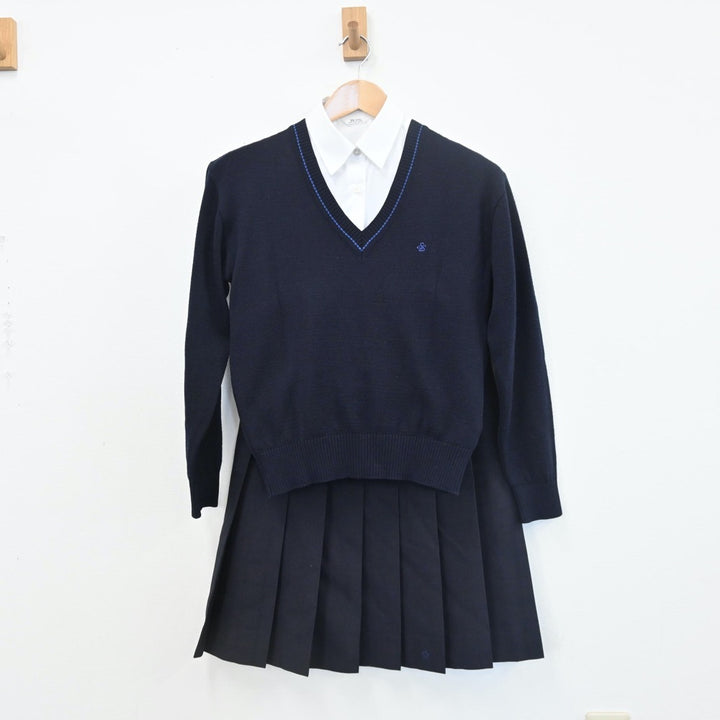 【中古制服】栃木県 佐野松桜高校 女子制服 4点（ブレザー・シャツ・ニット・スカート）sf008076【リサイクル学生服】 | 中古制服通販パレイド