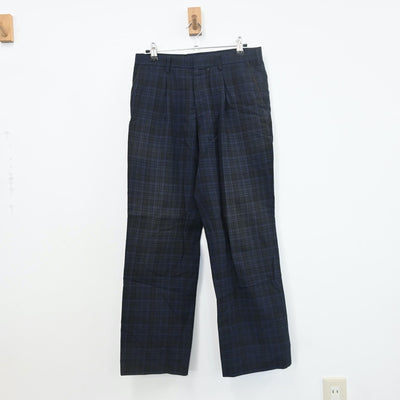 【中古】熊本県 小川工業高等学校 男子制服 3点（シャツ・ズボン）sf008086