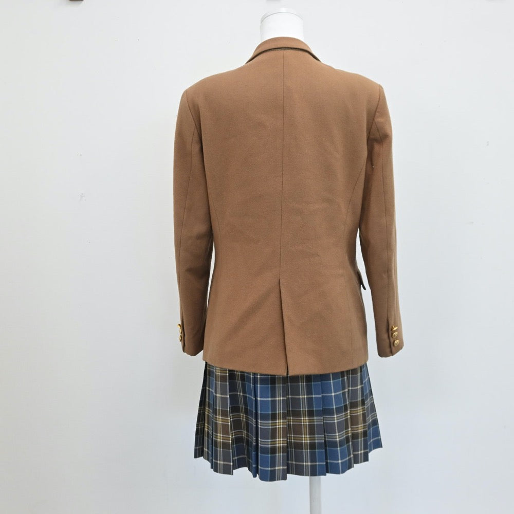 【中古】東京都 品川女子学院高等学校 女子制服 3点（ブレザー・スカート）sf008112