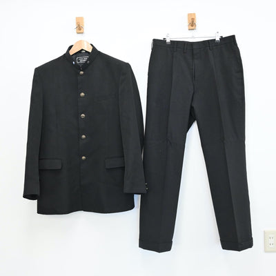 【中古】埼玉県 所沢北高等学校 男子制服 3点（学ラン・ズボン）sf008137