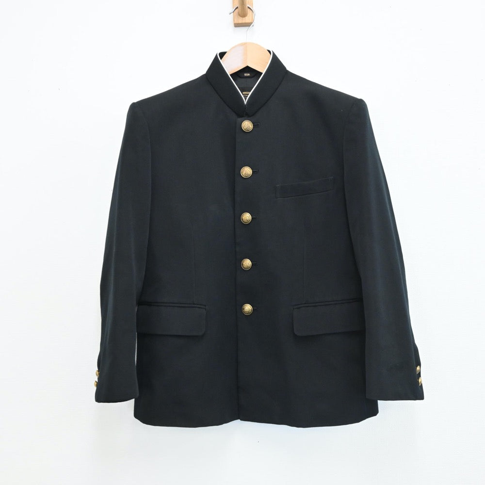 【中古】栃木県 西中学校 男子制服 3点（学ラン・ズボン）sf008146