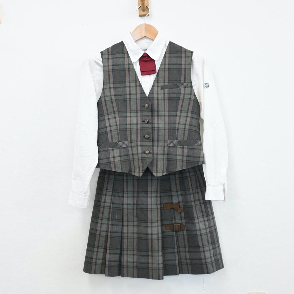 中古制服】長野県 松商学園高等学校 女子制服 6点（ブレザー・ニット・シャツ・ベスト・スカート）sf008152【リサイクル学生服】 | 中古制服 通販パレイド