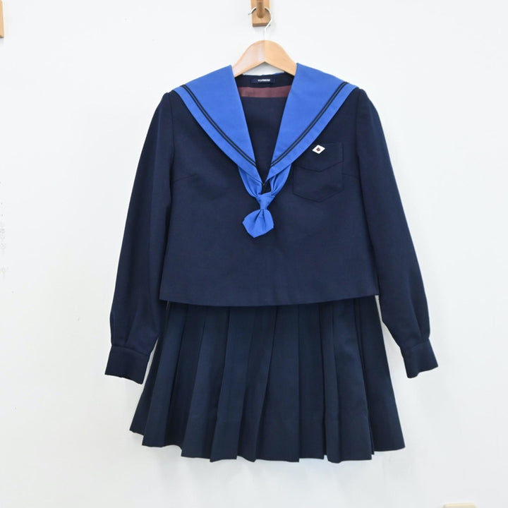 【中古制服】大阪府 大阪府立夕陽丘高等学校 女子制服 4点（セーラー服・スカート・スカート）sf008155【リサイクル学生服】 |  中古制服通販パレイド