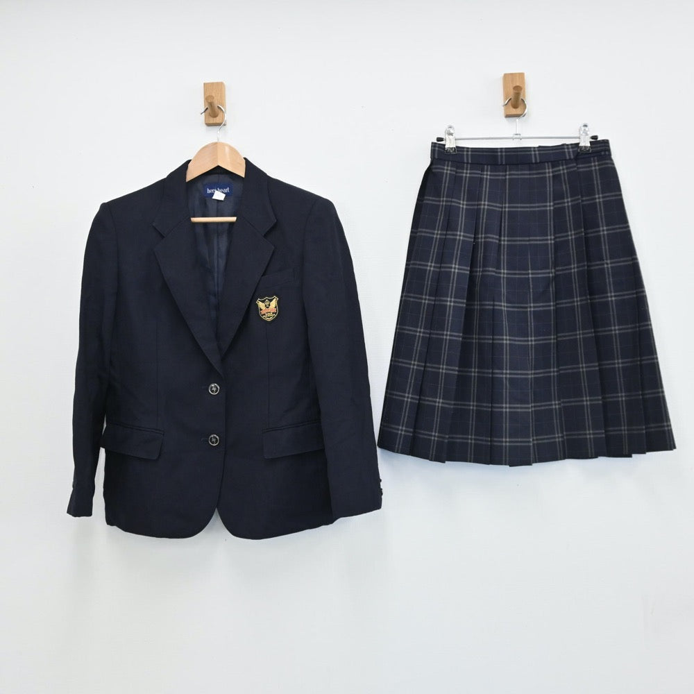 【中古】千葉県 柏陵高等学校 女子制服 2点（ブレザー・スカート）sf008160