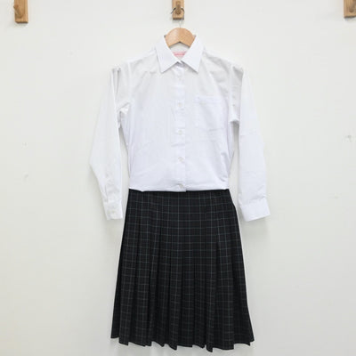 【中古】東京都 瀬田中学校 女子制服 5点（ブレザー・シャツ・スカート）sf008177