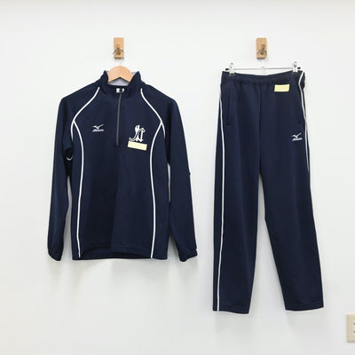 【中古】山口県 長府高等学校 女子制服 2点（ジャージ 上・ジャージ 下）sf008182