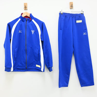 【中古】東京都 日本大学鶴ヶ丘高等学校 女子制服 4点（体操服 上・体操服 下・ジャージ 上・ジャージ 下）sf008185