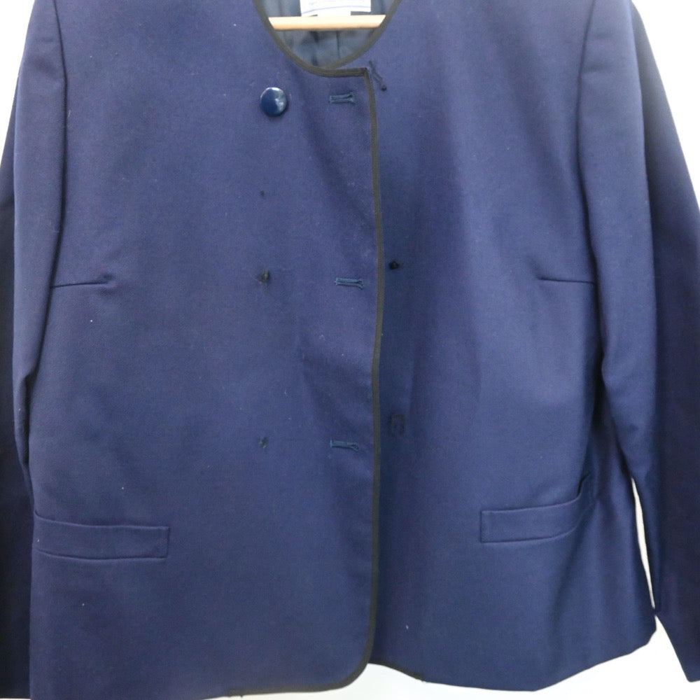 【中古】宮城県 折立中学校 女子制服 3点（ブレザー・スカート・スカート）sf008203