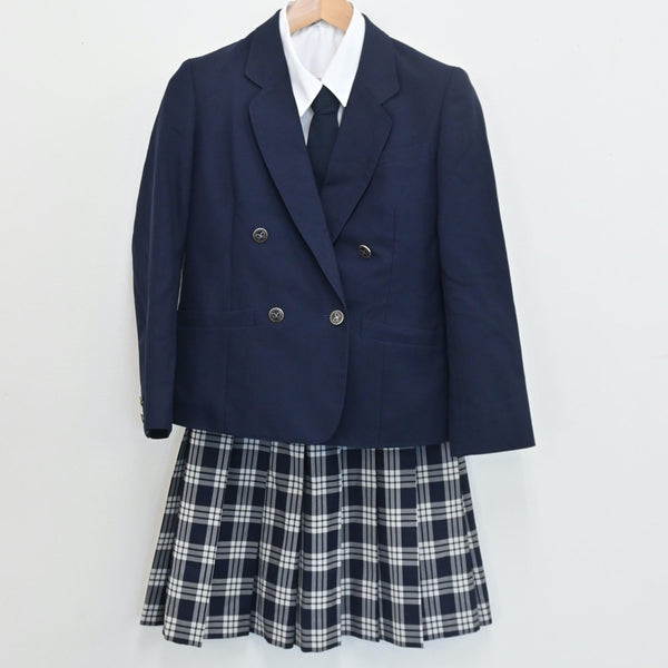 【中古制服】宮城県 聖和学園高等学校 女子制服 9点（ブレザー・シャツ・シャツ・ベスト・スカート）sf008230【リサイクル学生服】 |  中古制服通販パレイド