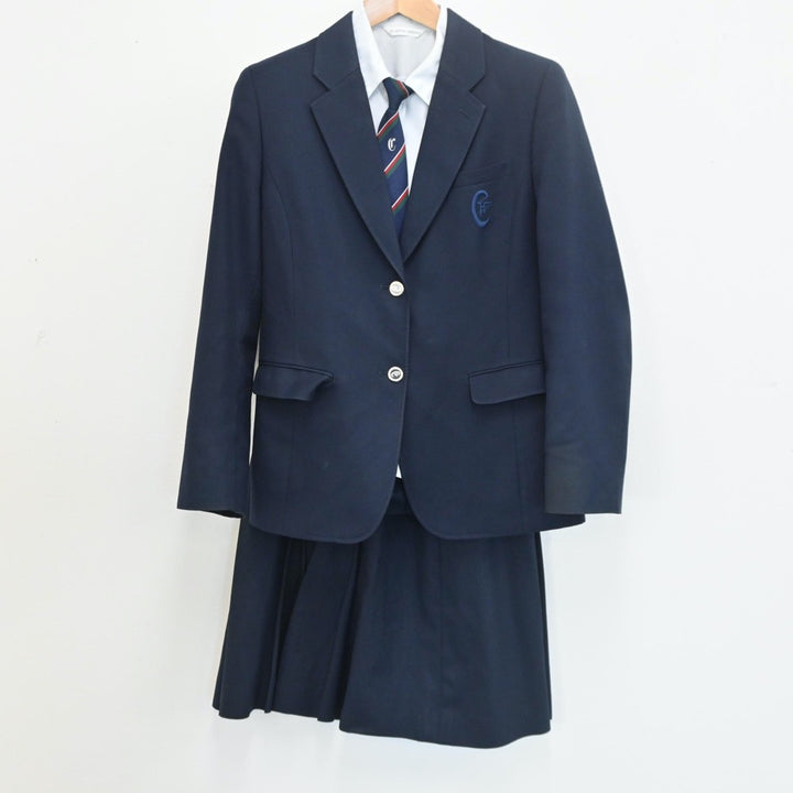 【中古制服】愛媛県 松山中央高等学校 女子制服 6点（ブレザー・シャツ・ベスト・スカート）sf008239【リサイクル学生服】 | 中古制服通販パレイド