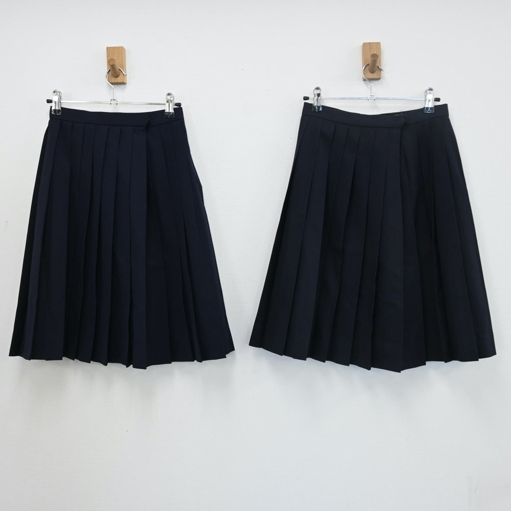 【中古】東京都 東村山第二中学校 女子制服 2点（スカート）sf008245