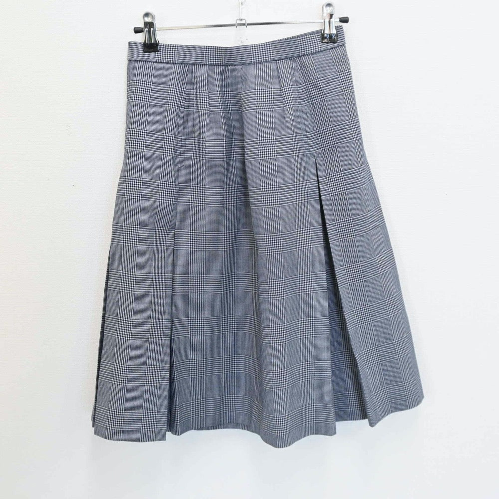 【中古】北海道 札幌市立明園中学校 女子制服 3点（ブレザー・ベスト・スカート）sf008261