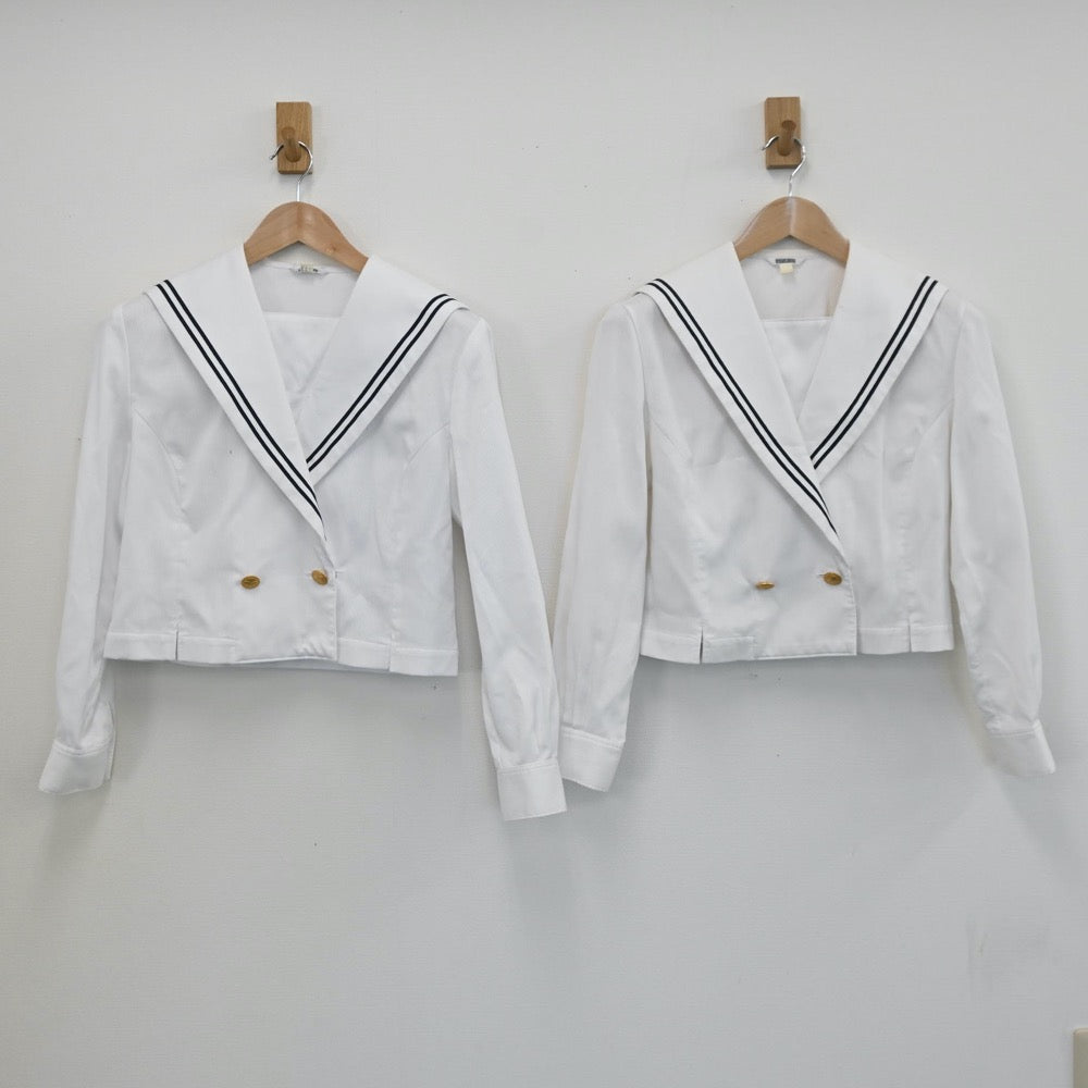 【中古】岩手県 盛岡南高等学校 女子制服 2点（セーラー服）sf008271