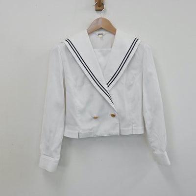 【中古】岩手県 盛岡南高等学校 女子制服 2点（セーラー服）sf008271