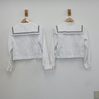 【中古】岩手県 盛岡南高等学校 女子制服 2点（セーラー服）sf008271