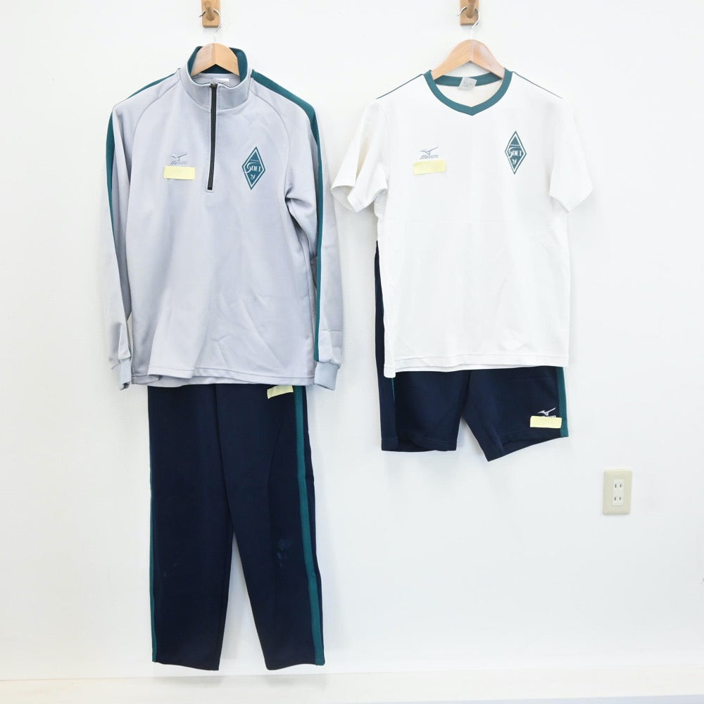 【中古】神奈川県 横浜創英高等学校 女子制服 4点（体操服 上・ジャージ 上・ジャージ 下・体操服 下）sf008277