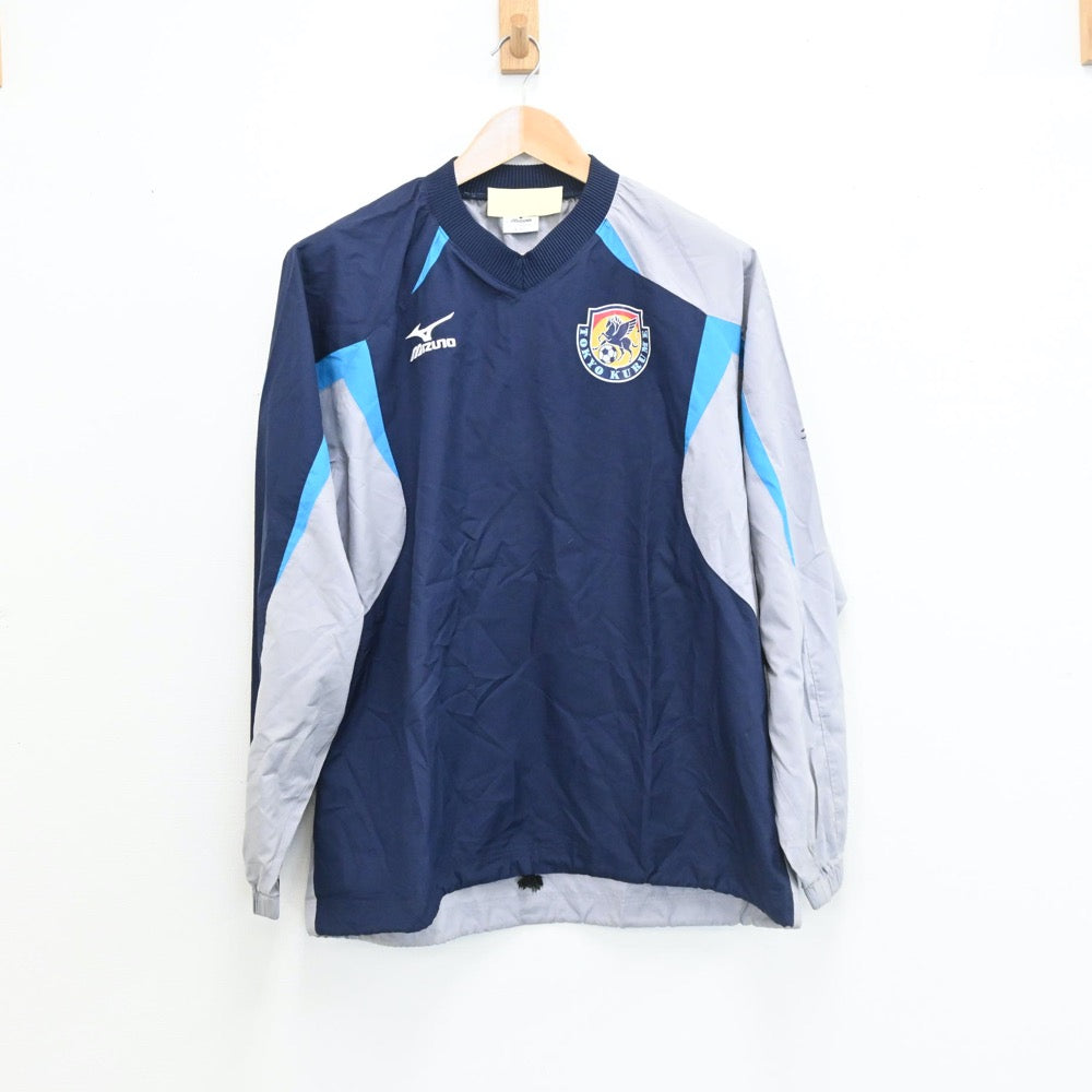 【中古】東京都 東久留米総合高等学校 サッカー部ユニフォーム 男子制服 3点（部活ユニフォーム 上・部活ユニフォーム 下）sf008293