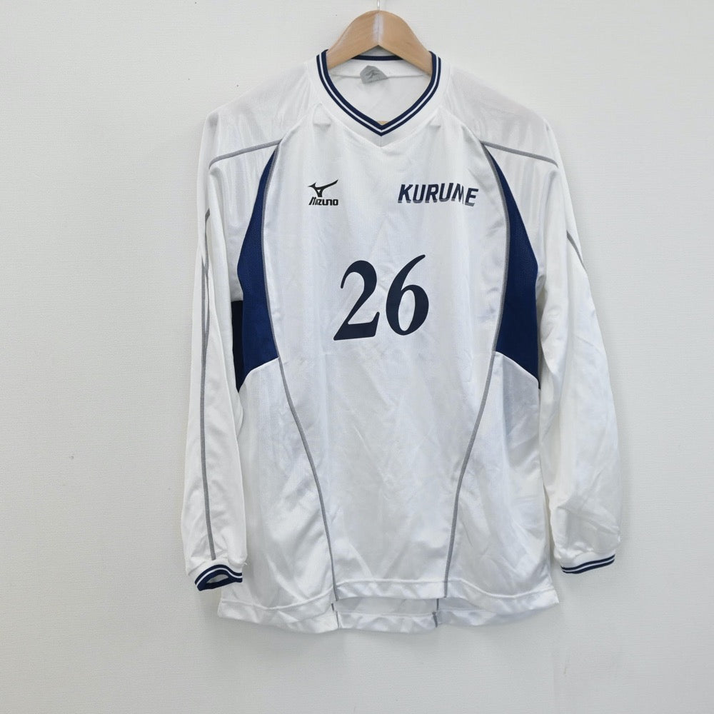 【中古】東京都 東久留米総合高等学校　サッカー部ユニフォーム 男子制服 2点（部活ユニフォーム 上）sf008297