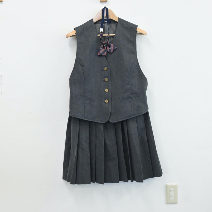 【中古制服】兵庫県 神戸市立舞子中学校 女子制服 5点（ブレザー・ベスト・スカート）sf008318【リサイクル学生服】 | 中古制服通販パレイド