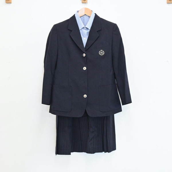 【中古制服】大阪府 東大阪大学敬愛高等学校 女子制服 5点（ブレザー・シャツ・シャツ・スカート）sf008324【リサイクル学生服】 | 中古制服 通販パレイド