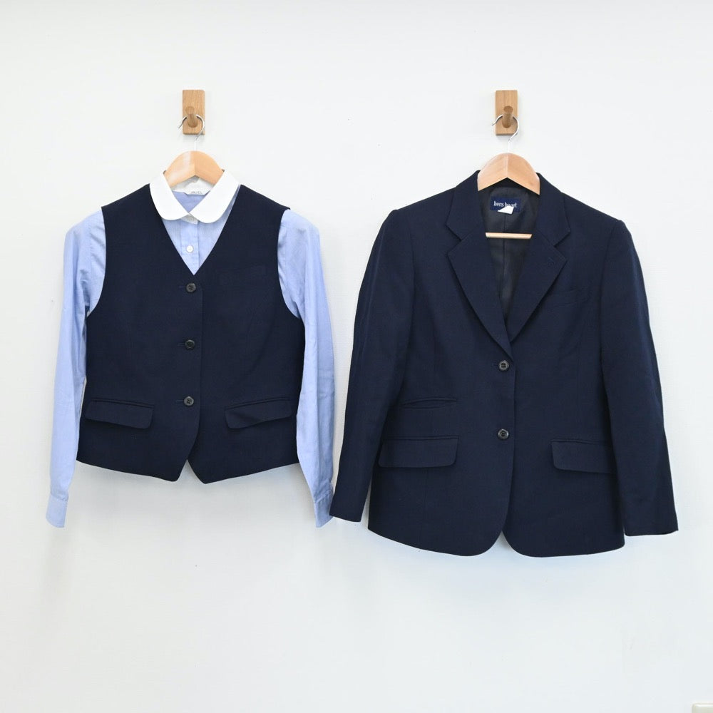 中古制服】埼玉県 埼玉県立芸術総合高校 女子制服 6点（ブレザー