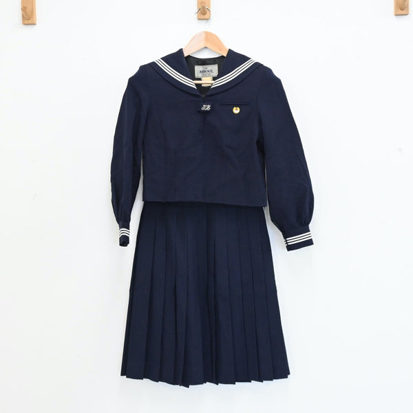 【中古制服】山梨県 山梨県立都留高等学校 女子制服 2点（セーラー服・スカート）sf008336【リサイクル学生服】 | 中古制服通販パレイド