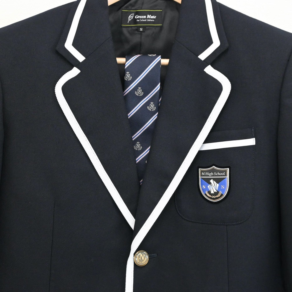 N高等学校　男子制服セットMサイズ　スラックス2本付き洗い替えに！即日発送します