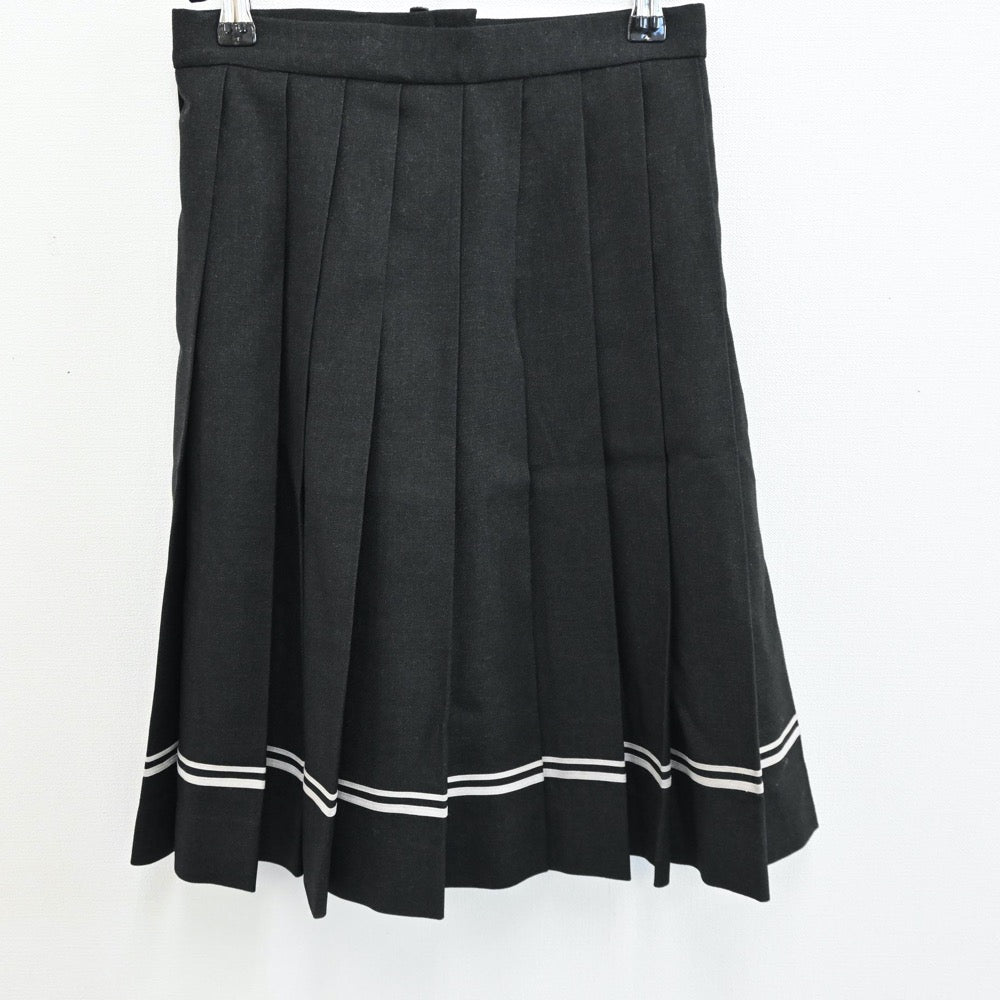 【中古】広島県 銀河学院高等学校 女子制服 5点（ブレザー・ニット・スカート）sf008370