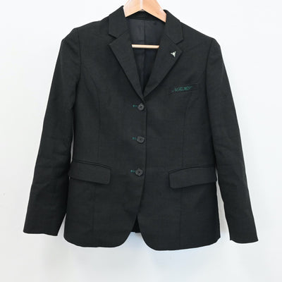 【中古】北海道 札幌南陵高等学校 女子制服 5点（ブレザー・スカート）sf008398