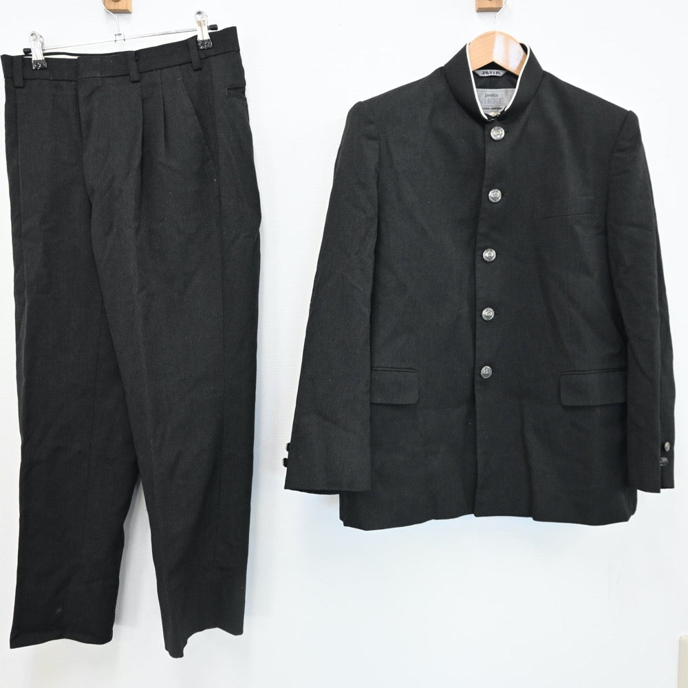 中古制服】大阪府 信太高等学校 男子制服 3点（学ラン・ズボン