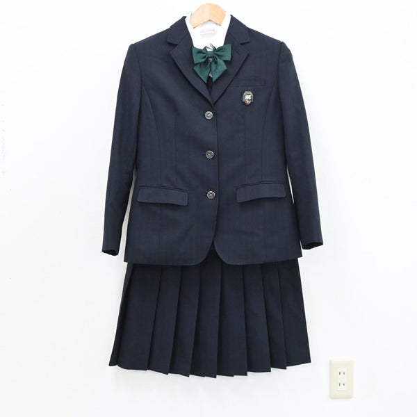 中古制服】北海道 札幌月寒高等学校 女子制服 7点（ブレザー・シャツ・ニット・スカート）sf008460【リサイクル学生服】 | 中古制服通販パレイド