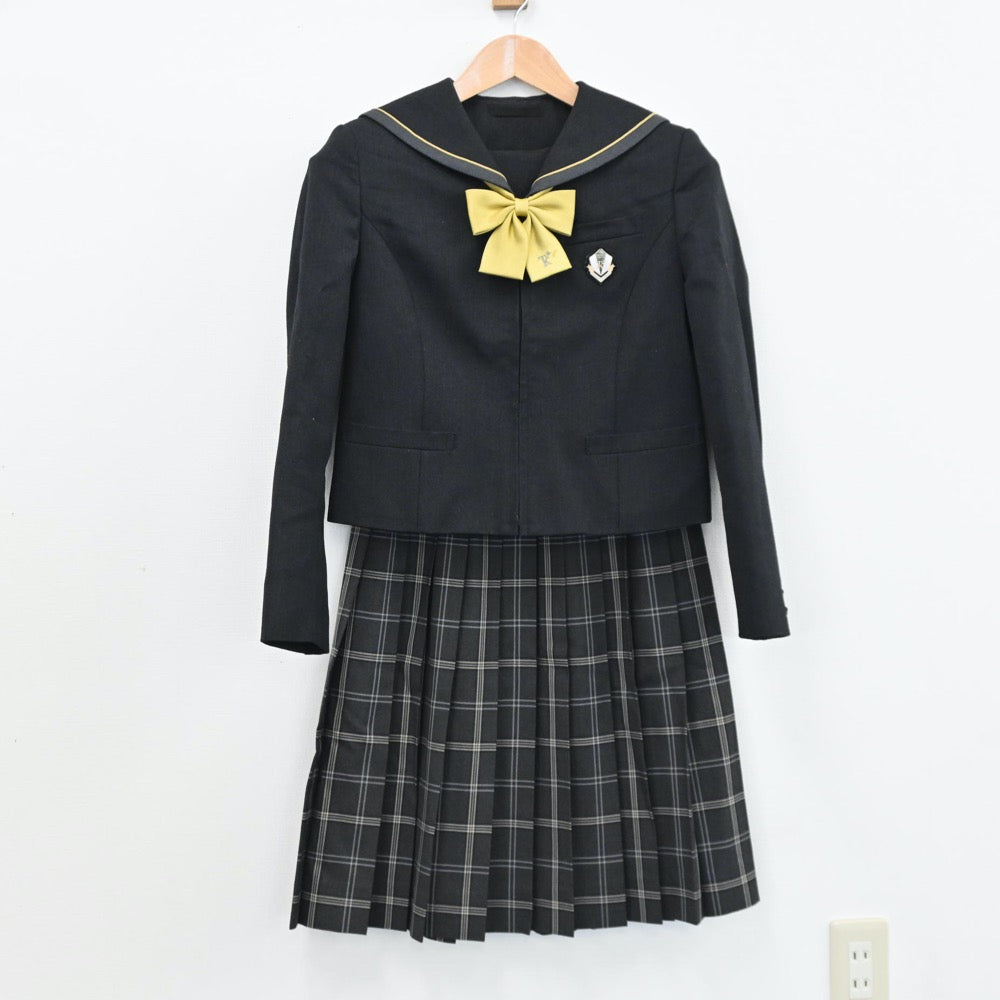 中古制服】北海道 屯田北中学校 女子制服 4点（セーラー服・ニットベスト・スカート）sf008464【リサイクル学生服】 | 中古制服通販パレイド