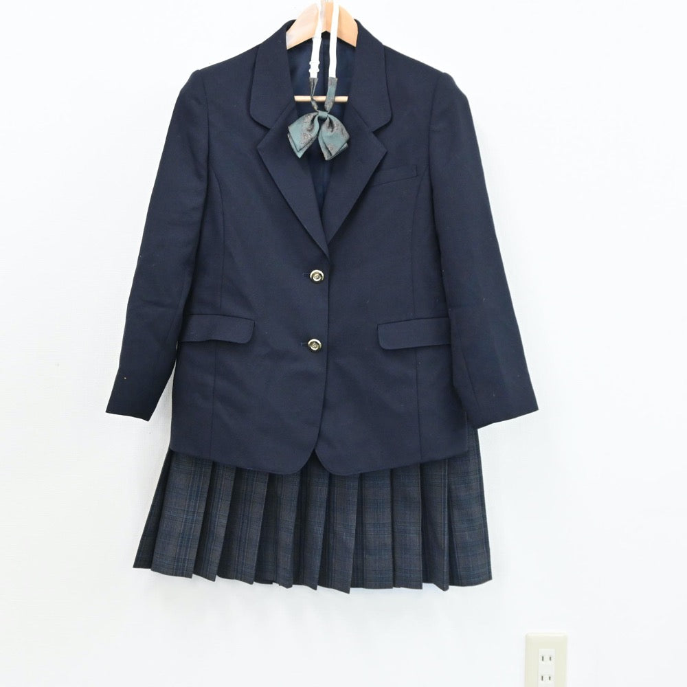 【中古】神奈川県 保土ヶ谷高等学校 女子制服 3点（ブレザー・スカート）sf008472