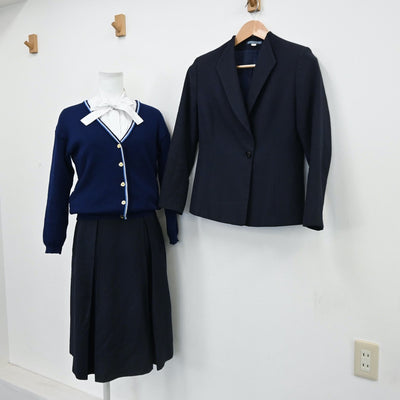 中古制服】兵庫県 神戸海星女子学院高等学校 女子制服 4点（ブレザー・シャツ・ニット・スカート）sf008536【リサイクル学生服】 | 中古制服 通販パレイド