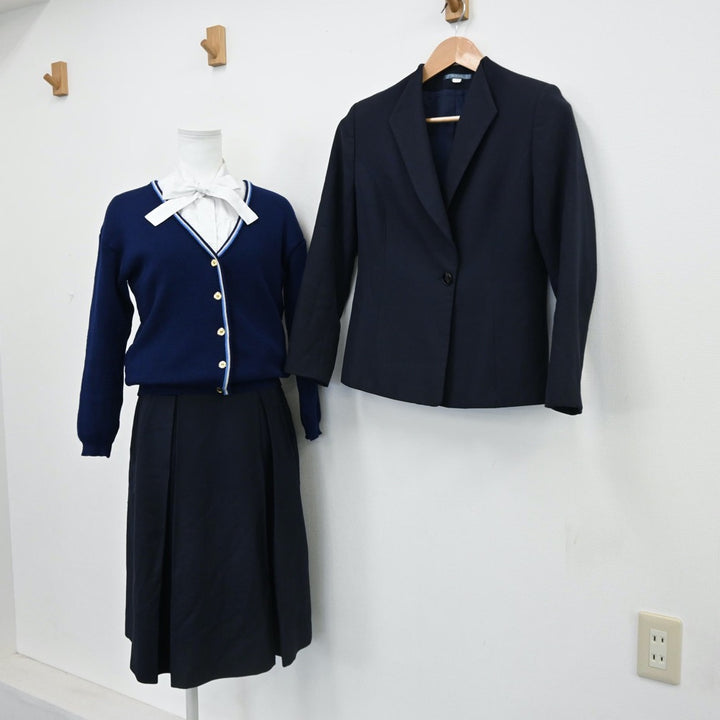 【中古制服】兵庫県 神戸海星女子学院高等学校 女子制服 4点（ブレザー・シャツ・ニット・スカート）sf008536【リサイクル学生服】 | 中古制服 通販パレイド