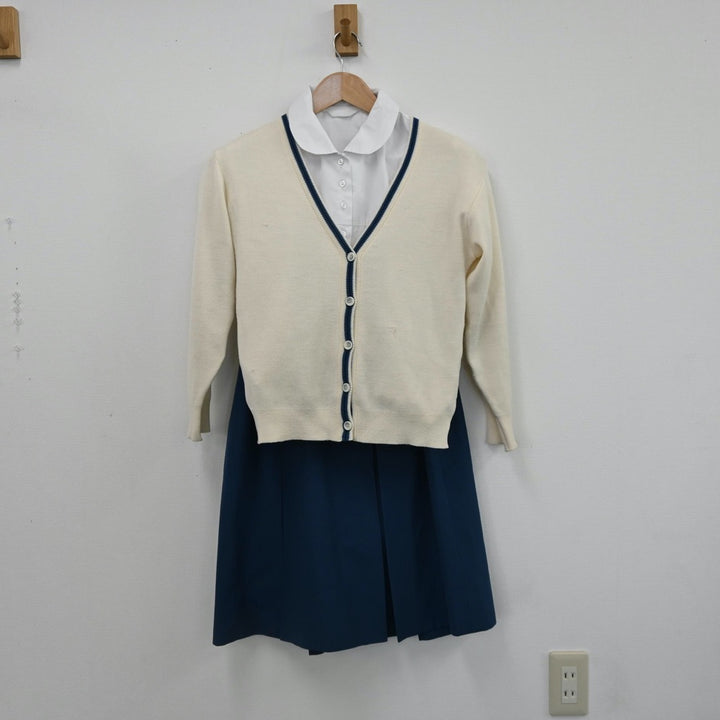 中古制服】兵庫県 神戸海星女子学院高等学校 女子制服 3点（シャツ・ニット・スカート）sf008537【リサイクル学生服】 | 中古制服通販パレイド