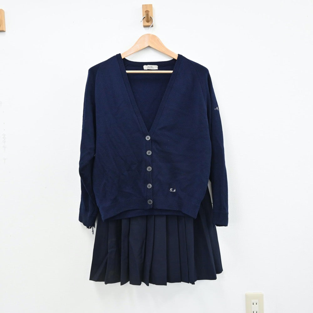 中古制服】大阪府 私立明浄学院高等学校 女子制服 4点（セーラー服・ニット・スカート・スカート）sf008540【リサイクル学生服】 | 中古制服 通販パレイド