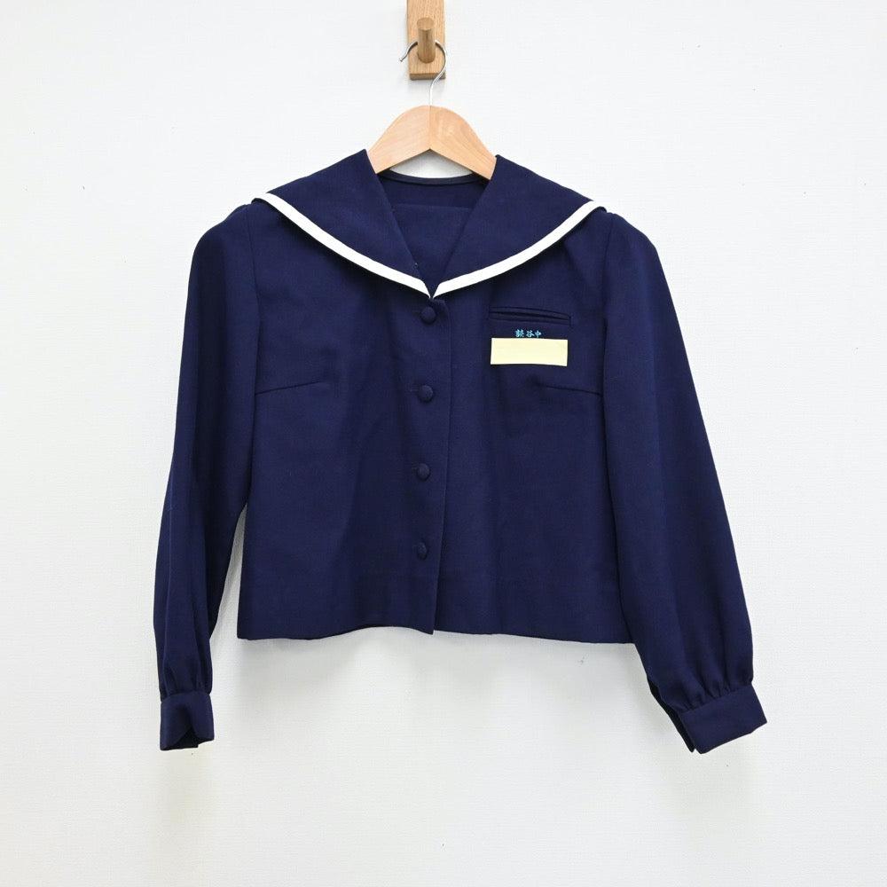 中古制服】沖縄県 読谷中学校 女子制服 2点(セーラー服 中古制服】沖縄県 読谷中学校 女子制服 2点(セーラー服