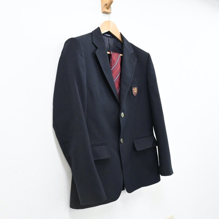 中古制服】神奈川県 あかね台中学校 男子制服 2点（ブレザー