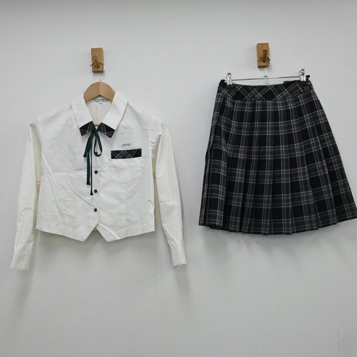 中古制服】大分県 大分工業高等学校 女子制服 4点（ブレザー・シャツ