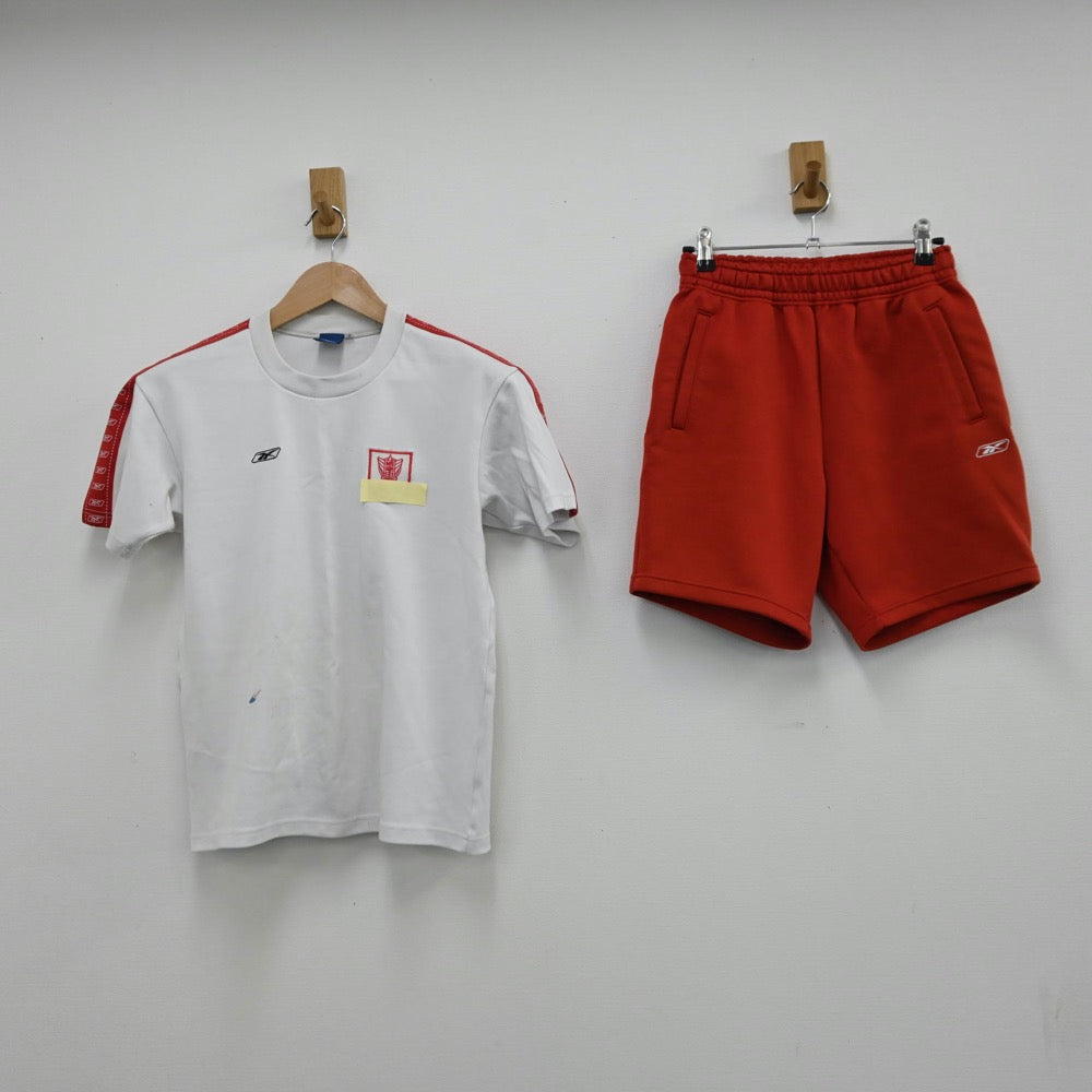 【中古】大分県 大分工業高等学校 女子制服 4点（体操服 上・ジャージ 上・体操服 下・ジャージ 下）sf008585