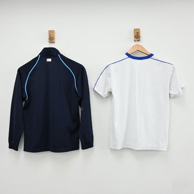 【中古】大分県 大分工業高等学校 女子制服 4点（体操服 上・ジャージ 上・体操服 下・ジャージ 下）sf008586