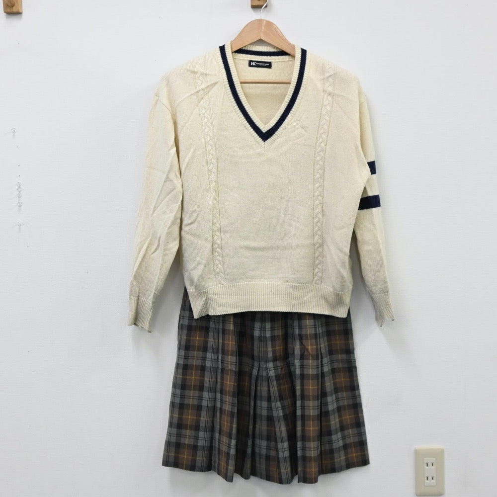 中古制服】新潟県 新潟市北越高等学校 女子制服 4点(ブレザー 中古制服】新潟県 新潟市北越高等学校 女子制服 4点(ブレザー