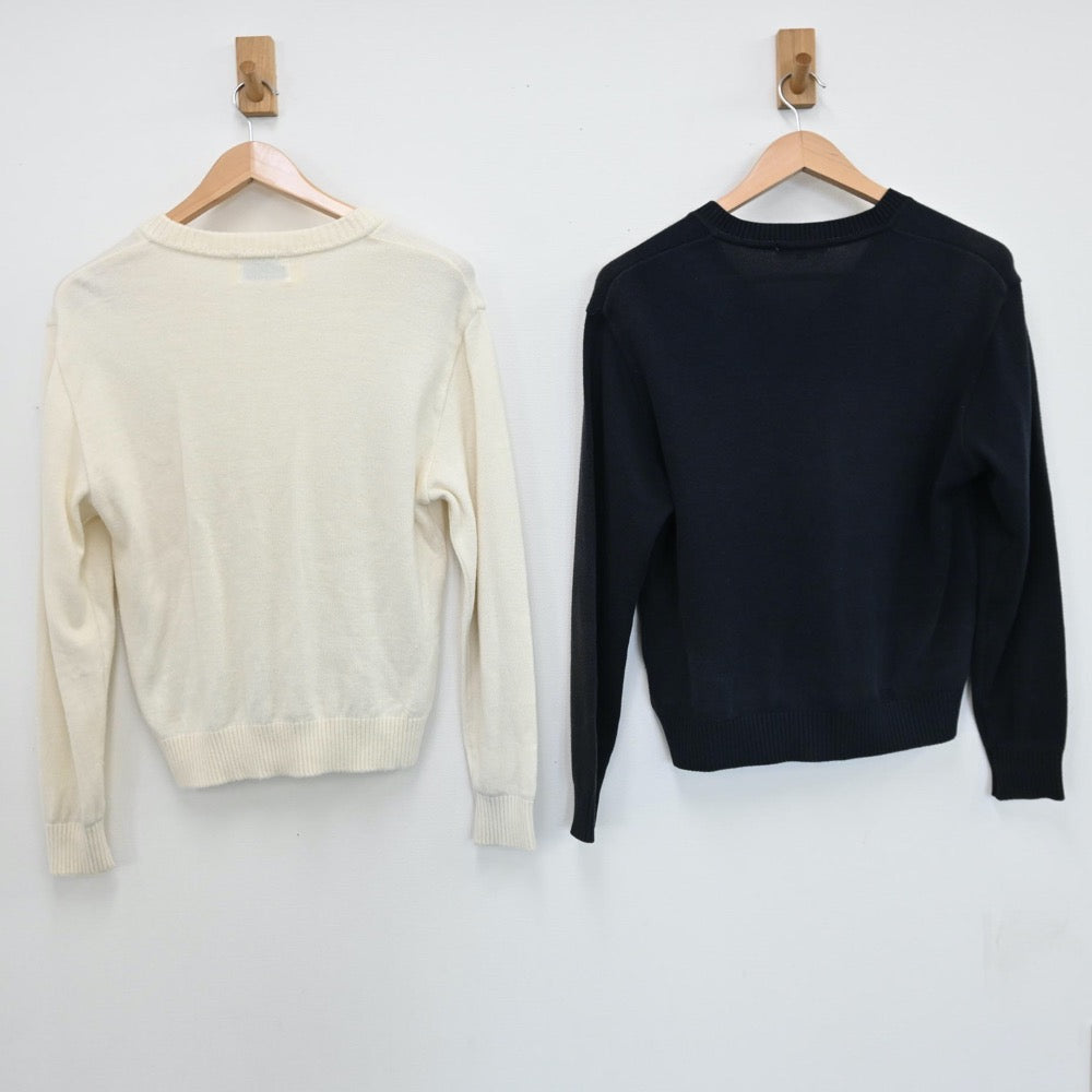 中古制服】東京都 東京女学館高等学校 女子制服 2点（ニット）sf008615  